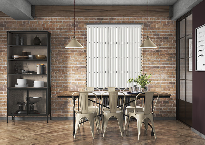 Treviso (Blackout), Ivory - Vertical Blind - Image 8